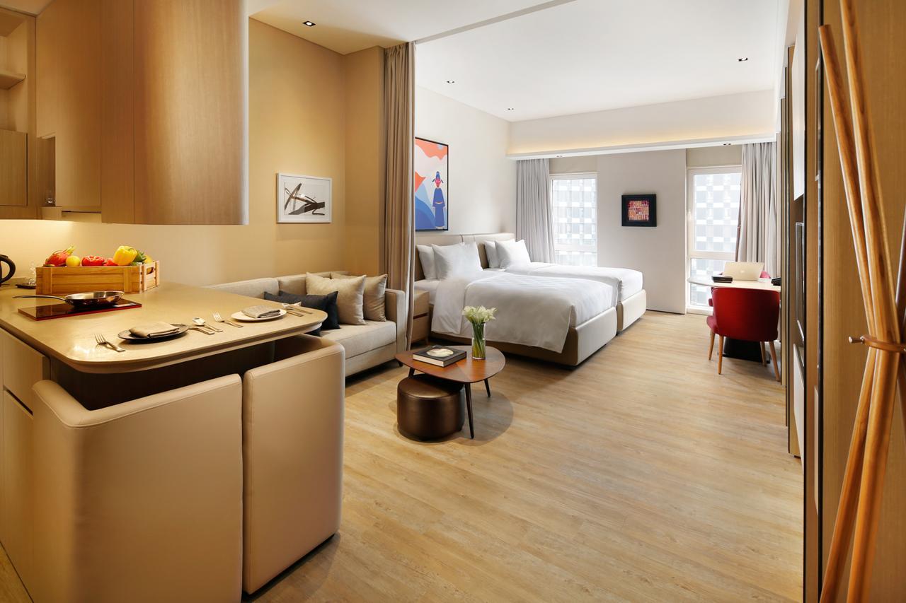 Artyzen Habitat Dongzhimen Beijing Hotel Exterior photo